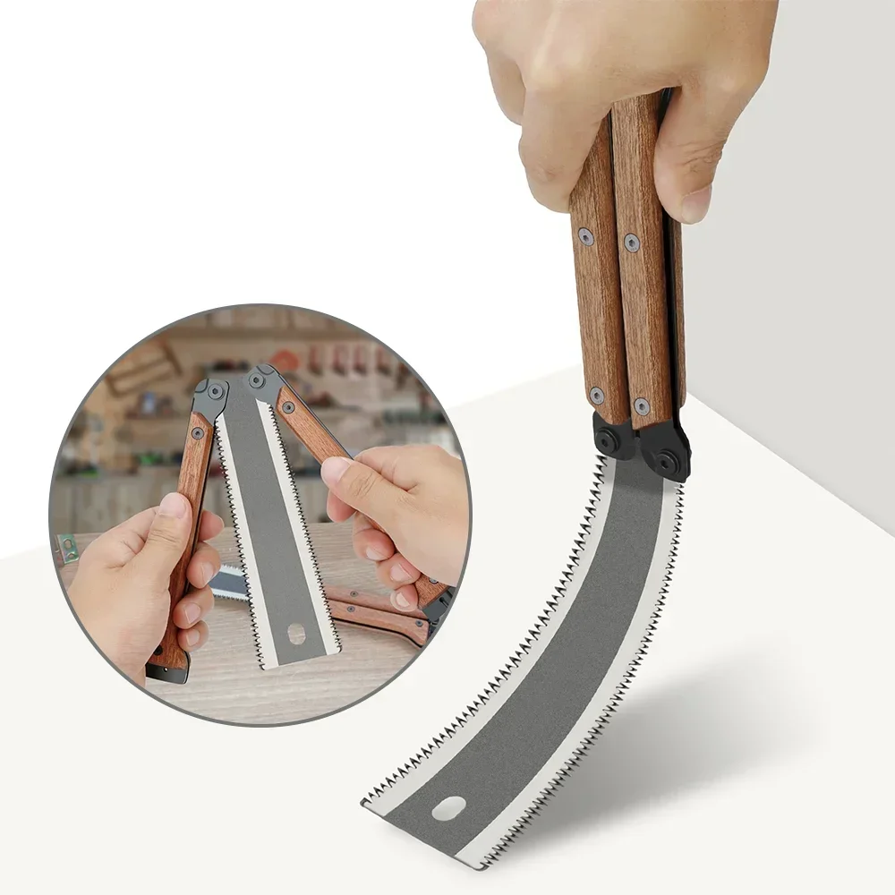 منشار يدوي قابل للطي ذو وجهين  - مراجعة Hacksaw وسعره